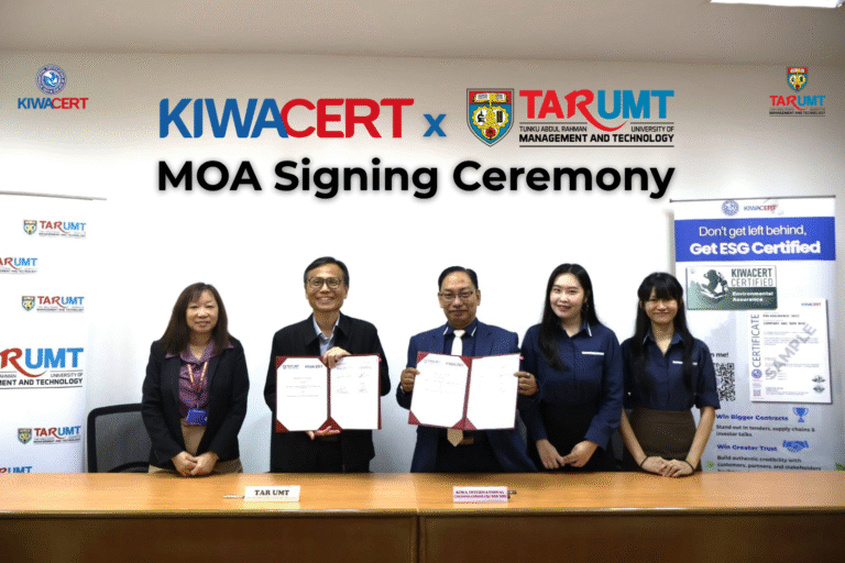 KIWACERT and TAR UMT partner to advance ESG and sustainability education